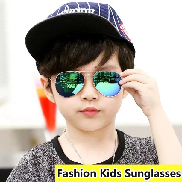 Retro Kids Sunglasses UV400 Brand Designer Children Sun Glasses Luxury Shades Baby Boys Girls Outdoor Eyewear Gafas De Sol
