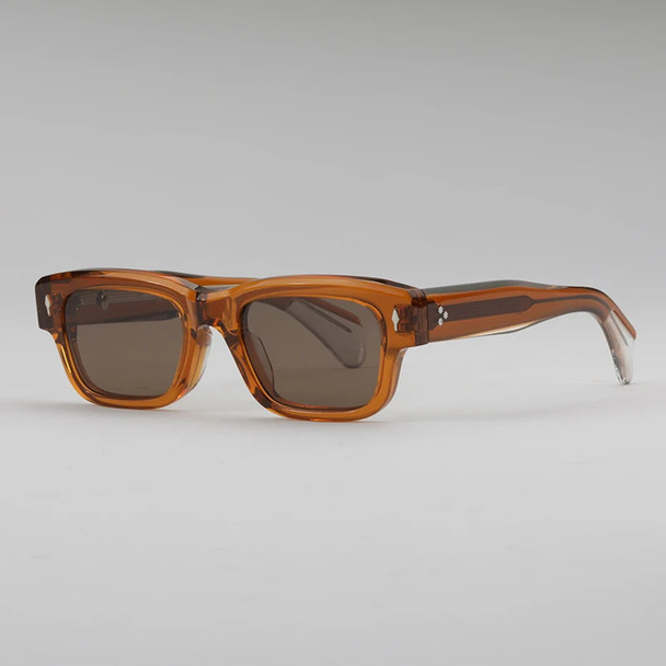 JMM JEFF Sunglasses For Men Thick Frame Square High Quality Acetate Luxury Brand Eyewear UV400 Outdoor Fashion Women Sun glasses