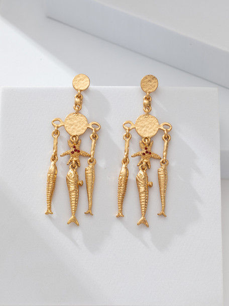 Metal Gold Studs Blue Earrings Bohemian Geo Pendant Boho Green Tassel Fringe Dangle Eardrop Fashion Jewelry