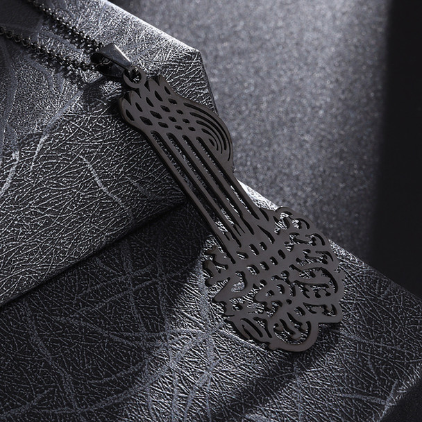 Ayatul Kursi Sutra Cuff Bracelet Stainless Steel Jewelry Personality Islamic Muslim Calligraphy Arabic God Messenger Bracelet Ayatul Kursi Sutra Cuff Bracelet Stainless Steel Jewelry Personality Islamic Muslim Calligraphy Arabic God Messenger Bracelet