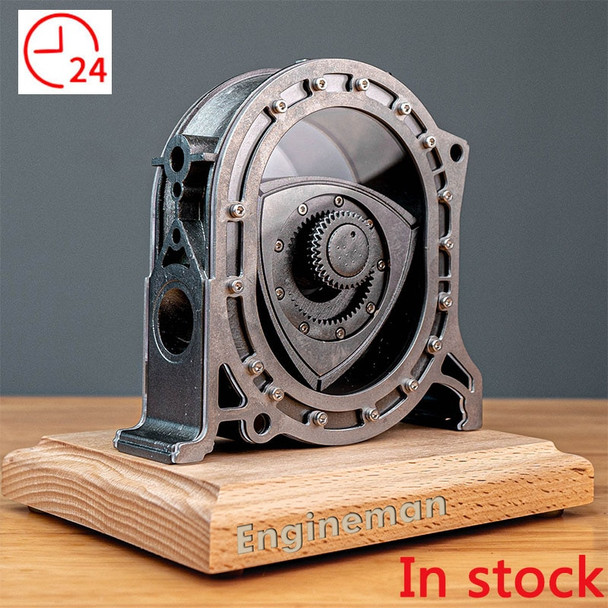 Rotary Engine Model DIY Metal Machinery Assembly Ornaments Internal Combustion Engine Model Toy Gift Physics Experiment Toy