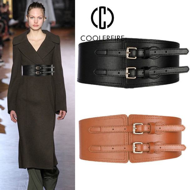 Women Wide Waist Belt Hot Fashion Casual Coat Suit Skirt Waist Cinturon Mujer Cummerbund Women Girl Belt for Women Strap YF1031