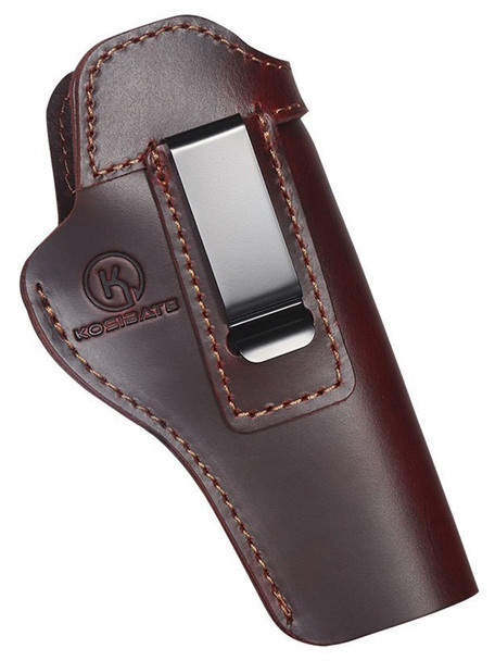 Kosibate Genuine Leather Concealed Carry 1911 Gun Holster Compatible