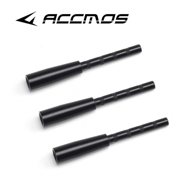 12/24pcs Archery Arrow Aluminium Insert Connect Arrowhead 50gn For