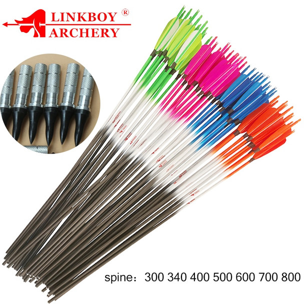 Linkboy Archery Carbon Arrow Nocks | Carbon Arrow 600 Spine Linkboy -