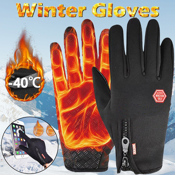 Thermal Gloves For Men Winter Women Warm Tactical Gloves Touchscreen Waterproof Hiking Skiing Cycling Snowboard Non-Slip Gloves