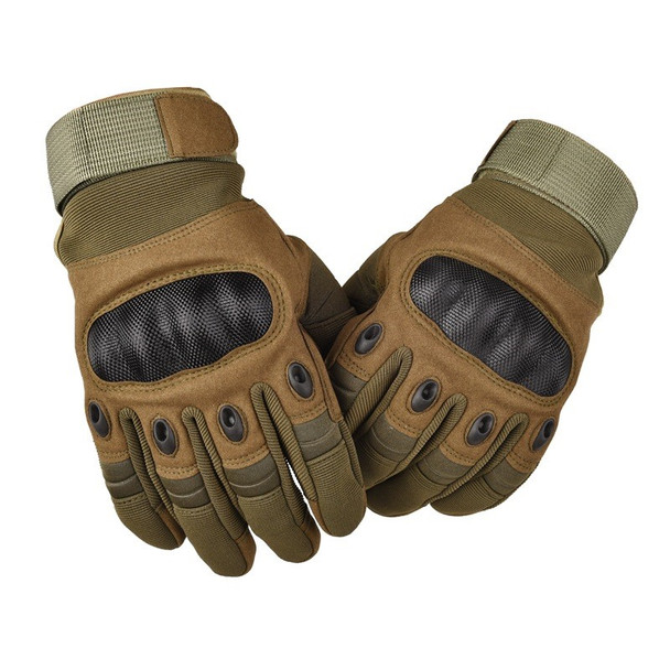 Men Shooting Workout Fitness Hard Knuckle Combat Military Tactical Gloves Airsoft Women Motorcycle Protective Shell Army Mittens