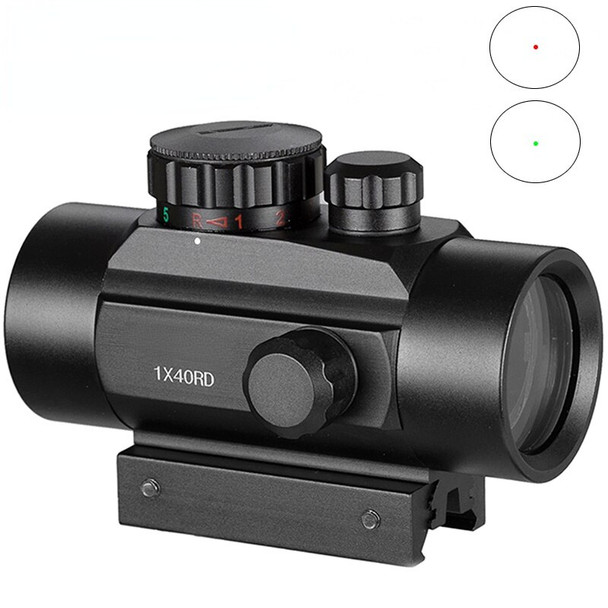 1x40 Tactical Riflescope Hunting Holographic Red Green Dot Sight