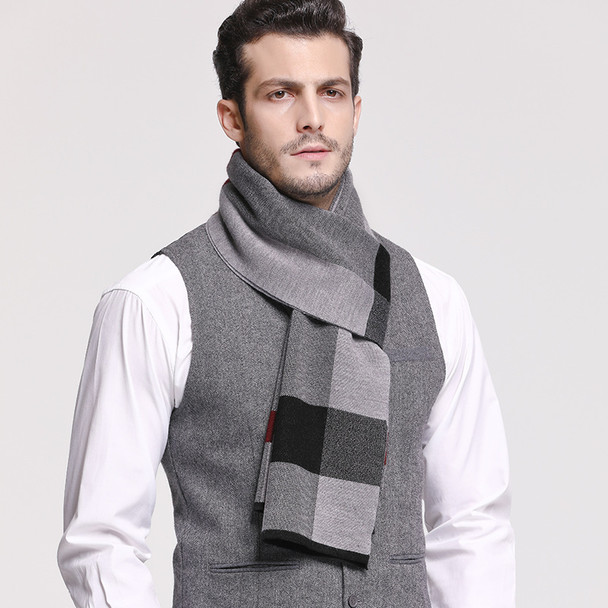 RUNMEIFA 2022 Classic Autumn & Winter Warm Plaid Man Scarf Cashmere Wool Panama Soft Striped Long Scarf High Quality 40 Colors RUNMEIFA 2022 Classic Autumn & Winter Warm Plaid Man Scarf Cashmere Wool Panama Soft Striped Long Scarf High Quality 40 Colors