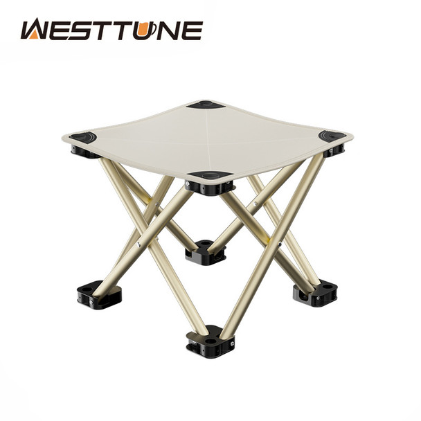 Outdoor Portable Folding Stool Camping Collapsible Foot Stool Hiking Beach Travel Picnic Fishing Seat Tools Ultralight Picnic