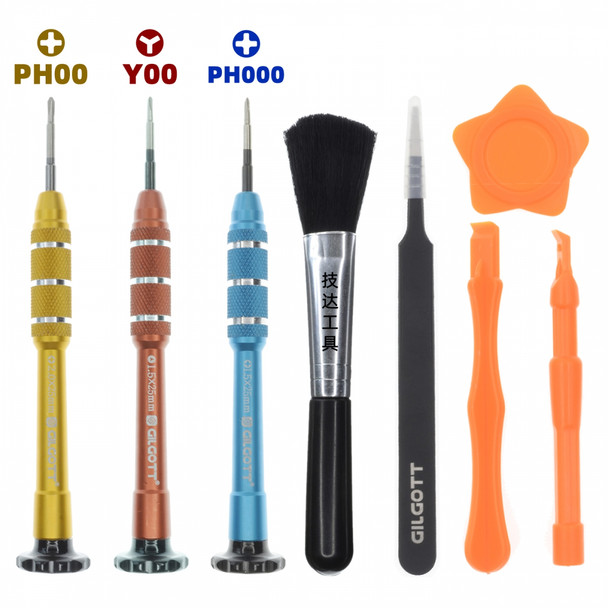 8IN1 Magnetic Metal Screwdriver Tools Set for Nintendo Switch Lite Pro GBM GBA SP DS DSL DSi NEW 2DS 3DS XL LL WII