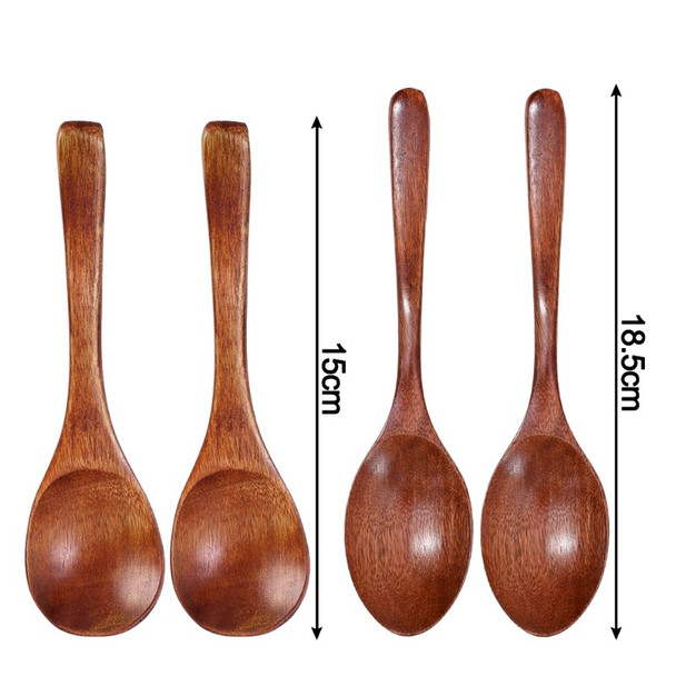 1/10pcs Wooden Tea Spoons Long Hand Wood Soup Scoops Ellipse Ladle Sets Kitchen Spice Honey Coffee Stir Spoons Home Tableware 1/10pcs Wooden Tea Spoons Long Hand Wood Soup Scoops Ellipse Ladle Sets Kitchen Spice Honey Coffee Stir Spoons Home Tableware