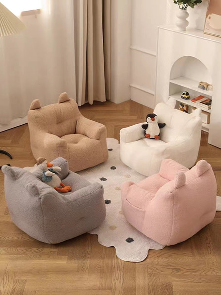 Children's sofa Tatami cute cartoon reading 1 to 6 years old baby sofa beanbag lazy little sofa chair