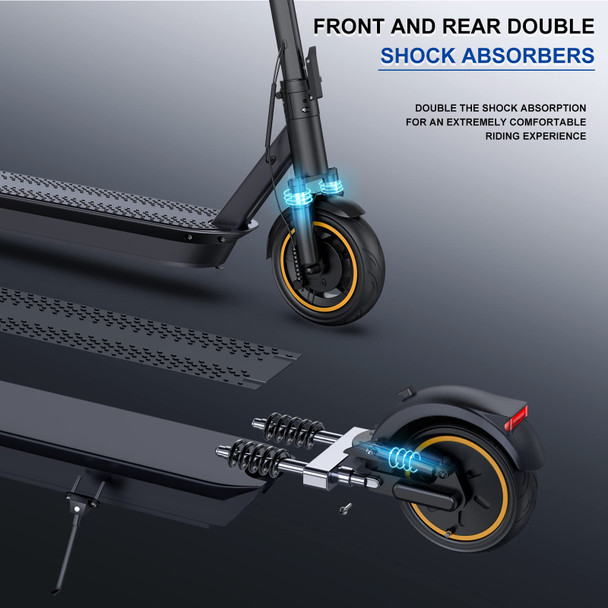 JUICEASE 1000W Scooter Electric 45KM Max Range AOVOPRO APP Smart Electric Kick Scooter 14.5AH 10 Inch Anti-puncture Tire Scooter