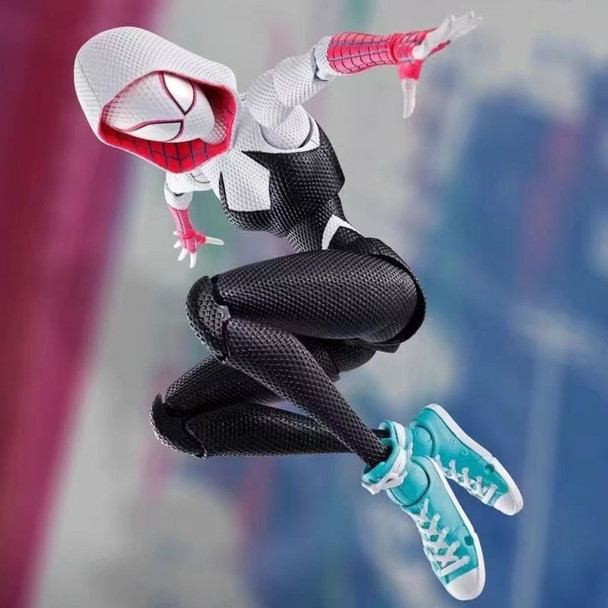 Spider Gwen Anime Figure Spiderman: Across The Spider Spider-man Gwen Action Figure Collection Model Statue Doll Toy Gift Spider Gwen Anime Figure Spiderman: Across The Spider Spider-man Gwen Action Figure Collection Model Statue Doll Toy Gift
