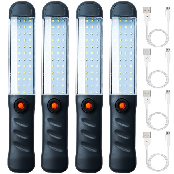 LED Flashlights Rechargeable Work Light with Magnetic Base and Hanging
