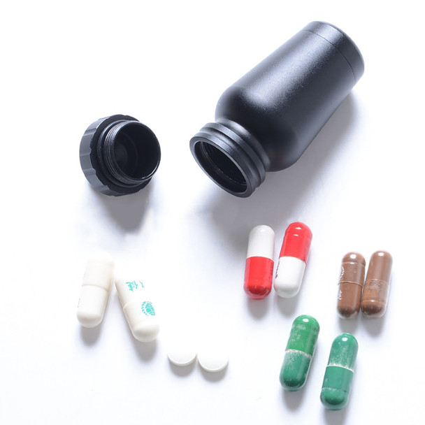 Aluminum Alloy Waterproof Canister Medicine Seal Capsule Bottle Aluminum Alloy Waterproof Canister Medicine Seal Capsule Bottle