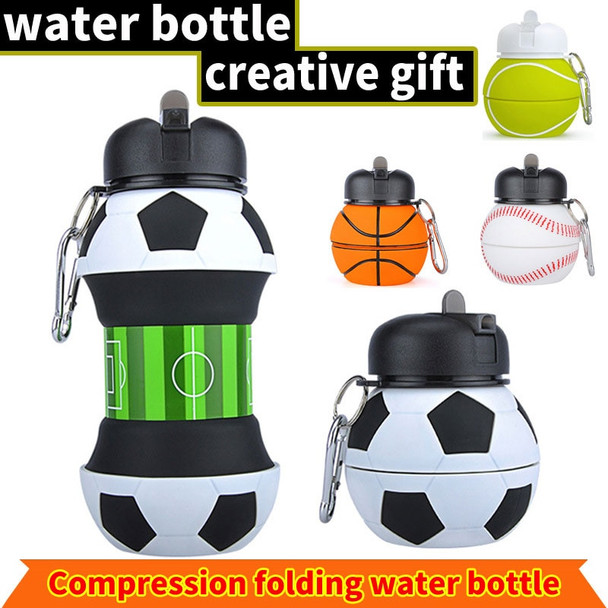 Outdoor Sports Fold Water Bottle Football Basketball Tennis Golf