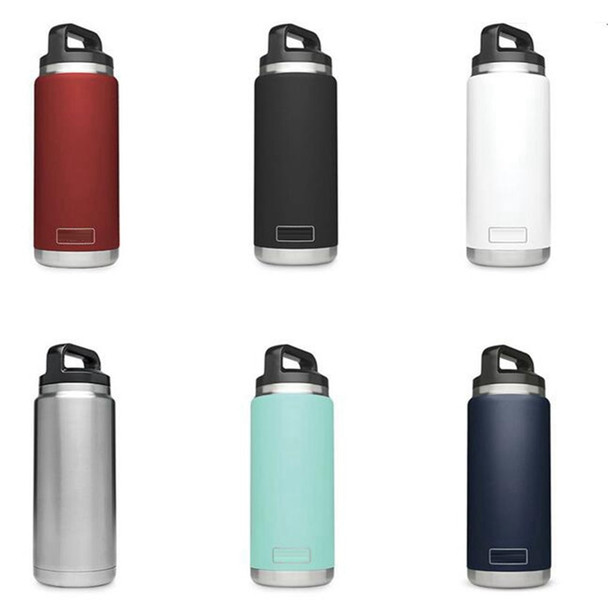 36oz Sport Water Bottle Wide Mouth  Insulated Bottle Double Wall