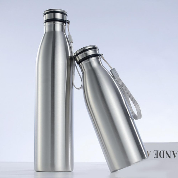 1000ml Stainless Steel Bottle Waterbottle Portable Large-capacity