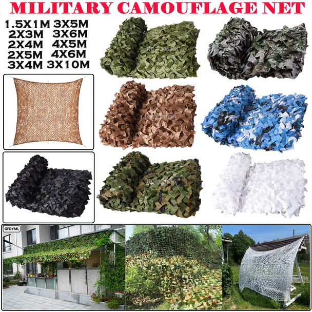 Military Camouflage Net Hunting Camouflage Net Garden Gazebo Net Car