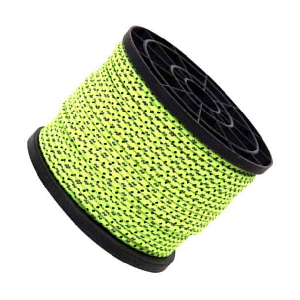 Lgfm-4mm 50m/16.4ft Glow In The Dark Luminous Reflective Tent Rope Guy