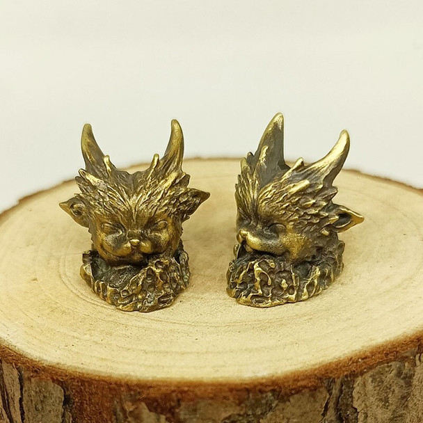 1pc Dragon Knife Beads Pendant EDC Paracord Beads Pendant Outdoor