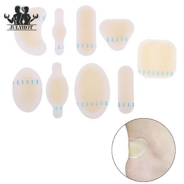 5pcs Hydrocolloid Dressing Heel Tape Anti Wear Band Aid Adhesive