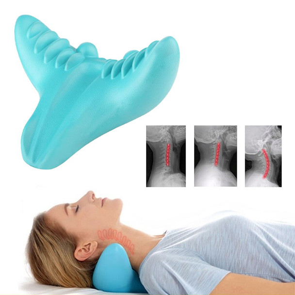 Portable Massage Pillow Eva Simulation Gravity Acupressure Neck