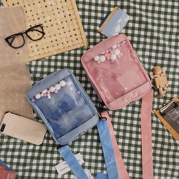 2023 New Korean Style  Bag for Women Ladies Japanese Style Shoulder Bag  Transparent Crossbody Bag Student Sling