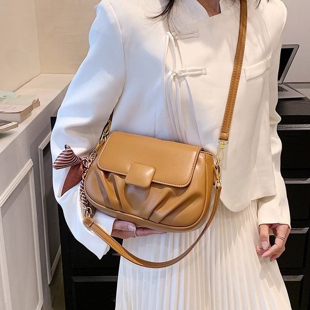 HISUELY Saddle Small Crossbody Bags for Women 2023 New Trend Luxury Designer PU Leather Shoulder Bag Ladies Handbags and Purses