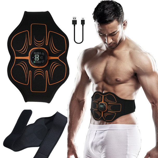 Abs Trainer EMS Abdominal Muscle Stimulator Electric Toning Belt USB