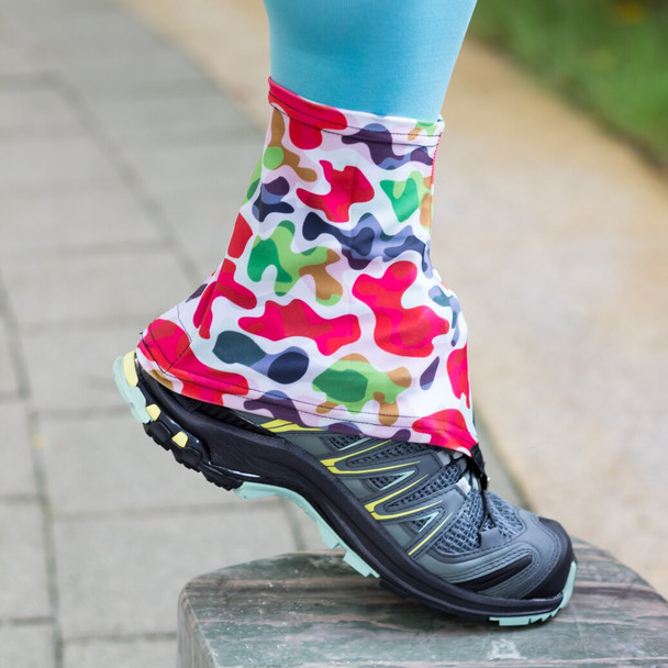 Breathable Low Trail running Leg Gaiters Ankle Protection Anti Tear