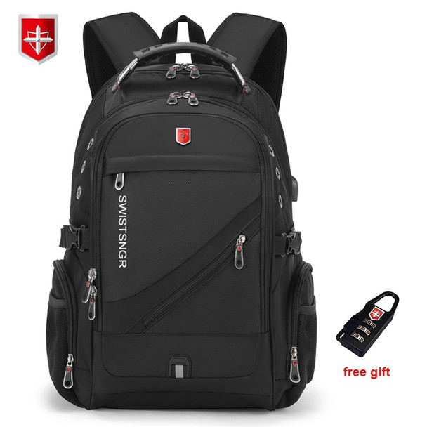 2023 Waterproof 17 Inch Laptop Backpack Men USB Charging Travel Backpack Women Oxford Rucksack Male Vintage School Bag Mochila