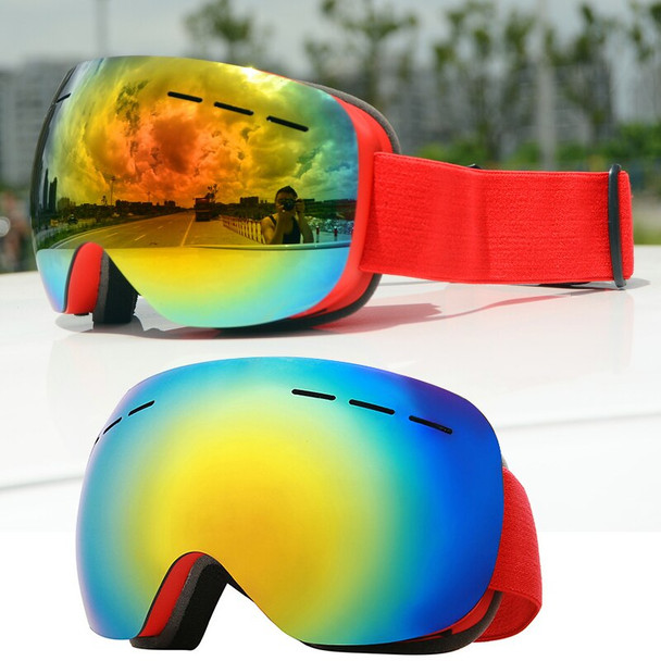 Sport Female Magnetic Snow Eyewear Anti fog Women Ski Glasses Double
