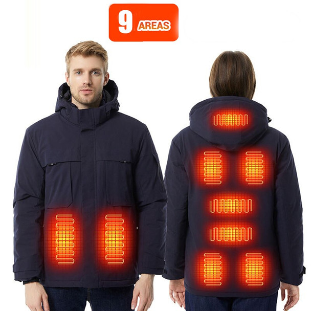 2023 New Winter  Men's Outdoor Rechargeable Battery Women's Jacket