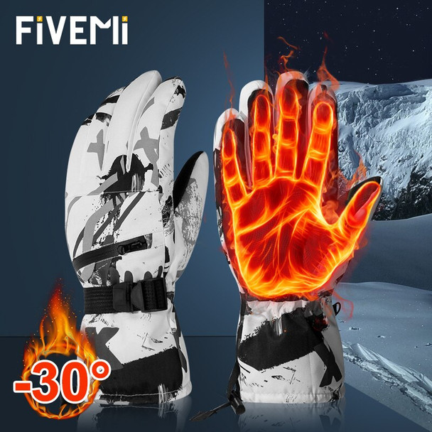 Snowboard Gloves | Snow Ski Gloves | Skiing Gloves - Winter Warm
