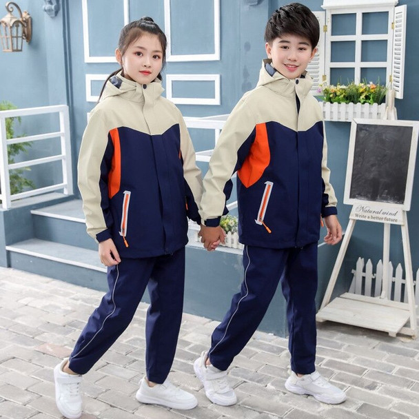 New Jacket Children's Three-in-one Fleece Waterproof And Windproof