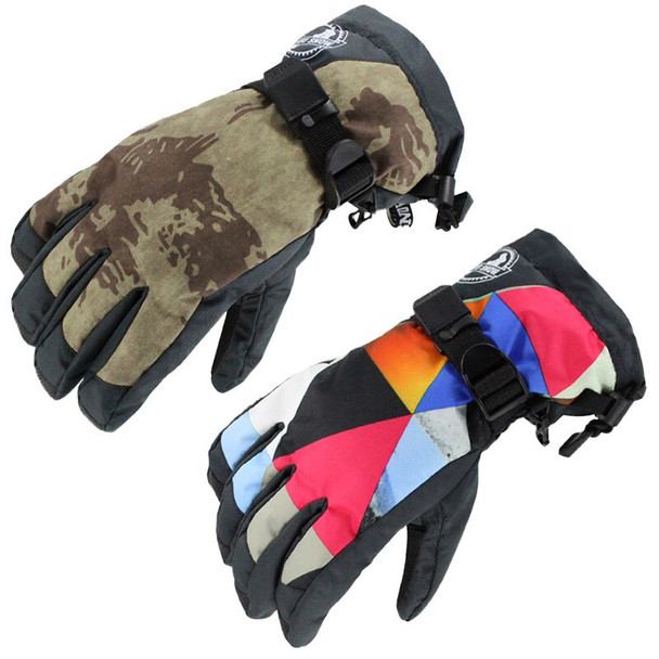 Outdoor Warm Man Snow Mittens Winter Sport Women Skiing Gloves