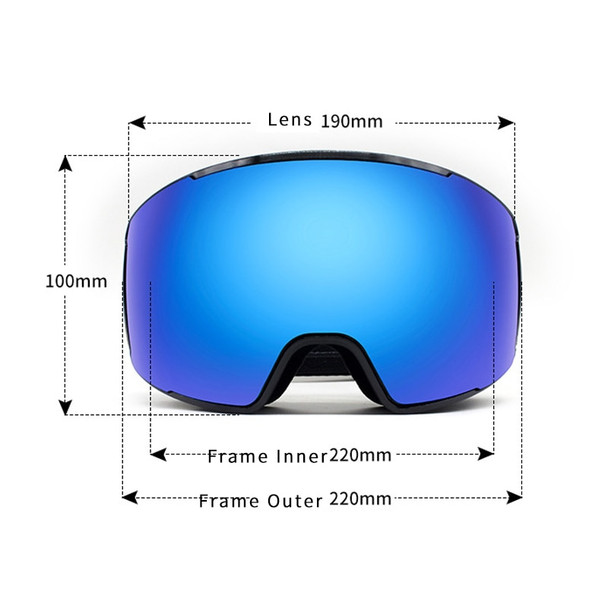 Outdoor New Ski Glasses Anti Fog Snow Snowmobile Goggles Sports Outdoor New Ski Glasses Anti Fog Snow Snowmobile Goggles Sports