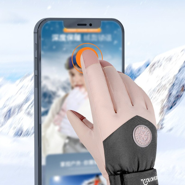 Ski Gloves Winter Men Women Warm Touchscreen Gloves Outdoor Thermal