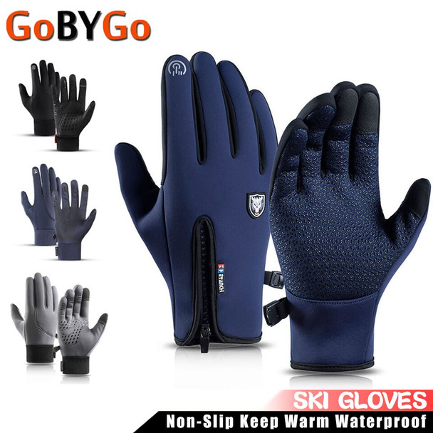 Winter Ski Gloves Men Women Non Slip Keep Warm Skiing Snowboard