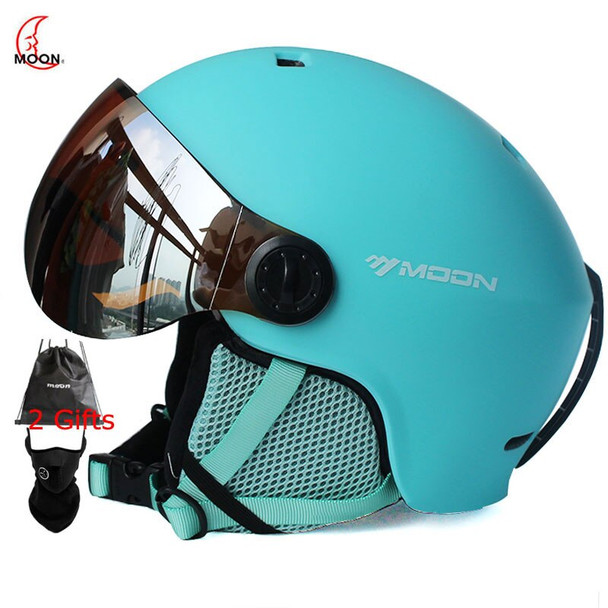 Moon Integrally-molded Pc+eps Skiing Helmet High-quality Ski Helmet