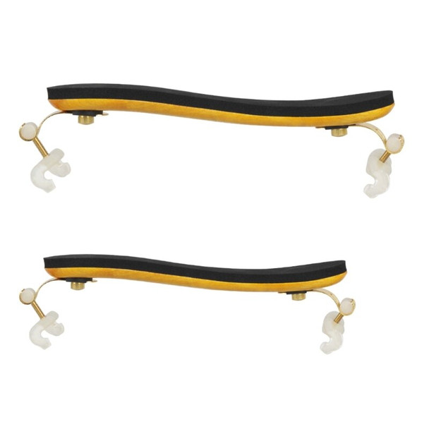 652D Violin Shoulder Rest Height Adjustable Feet 1/2 4/4 Size Solid 