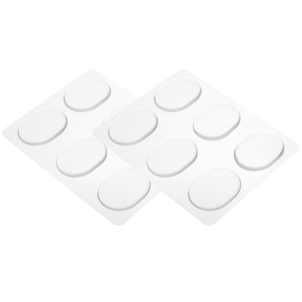 12 Pcs Dumb Drum Pad Mute Stickers Silence Pads Silicone Gel Dampers