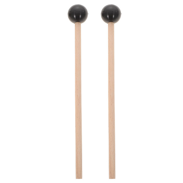 2 Pcs Wooden Mallets Children Ethereal Drum Sticks Drumstick