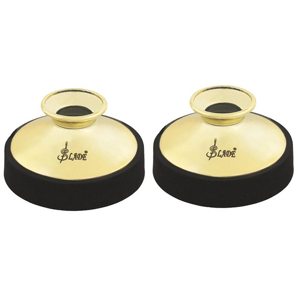 SLADE 2Pcs Round Tenor Saxophone Mute Beginner ABS Mute Instrument