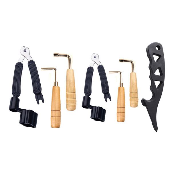 Guitar Repair Tool Kits Guitar String Winder Wooden String Tuning