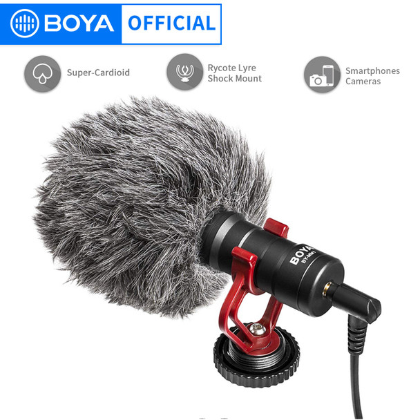 Iphone Microphone Boya Mm1 | Shotgun Microphone Iphone | Shotgun