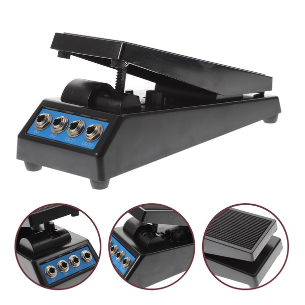 4 Channel Volume Pedal Foot Stools Guitar Stereo Electric Accessories
